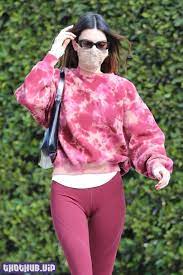 Hot Kendall Jenner Cameltoe In Pink Leggings (10 Photos) On Thothub