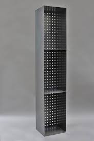 Kaminholzregal metall innen kaminholzständer 100 cm grau kaminholz regal. Kaminholzregal Aus 3 Mm Stahl Mit Einer Ruckwand Aus Lochblech