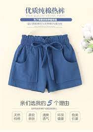女童儿童仿牛仔运动短裤夏装2019新款中大童外穿百搭洋气薄款热裤 淘宝网 short girls cotton pants short dresses