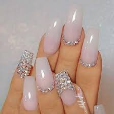Easy Diy Summer Nails Beach Waves Creativenaildesigns Nails Design With Rhinestones Nail Designs Bling Bling Nails