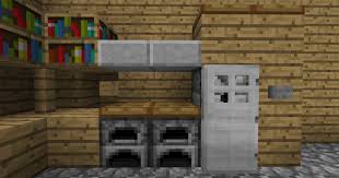 Minecraft Kitchen Minecraft Furniture Kitchen Modern Style Wooden Minecraft Minecraft Kitchen Min Minecraft Kitchen Ideas Minecraft Furniture Minecraft Crafts