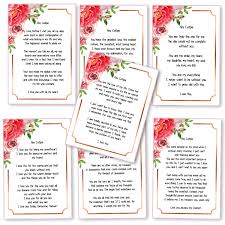 A love letter shows sincerity and the effort also shows how serious a person is. Oddclick Set Of 7 Romantic Love Letter For For Loved Ones Greeting Card Amazon In Office Products