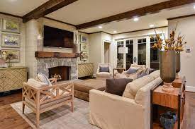 We also love the window bench and the grates below it. Modern Craftsman Craftsman Living Room Other By Jonathan Miller Architecture Design