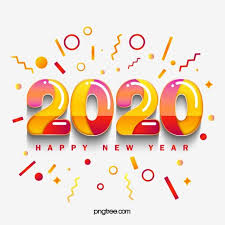 Memphis Geometric Gradient 2020 Font Memphis 2020 New Year Png And Vector With Transparent Background For Free Download New Year Illustration Happy New Year Wallpaper Newyear