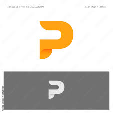 B, c, d, f, g, h, j, k, l, m, n, p, q,. P Alphabet Abstract Origami Letter Logo Vector Stock Vector Adobe Stock