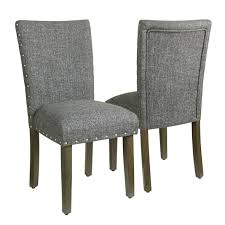 Slate grey fortex 170mm weatherboard external cladding. Homepop Classic Parsons Slate Grey Nailhead Trim Chair Set Of 2