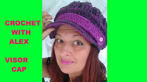 Crochet visor hat pattern free new arrivals