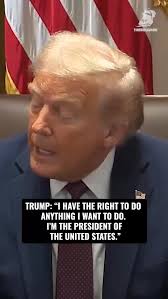 Trump: “I have the right to do anything I want to do. I’m the president of  the United States. If I think our country is in danger, and it is in danger  in these cities, I can do it.”