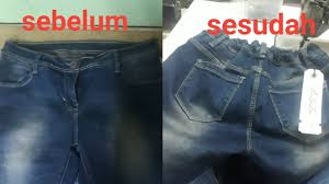 Biasanya kamu langsung berpikiran untuk permak celana jeans ketika mendapatkan celana jeans kebesaran dari online nah, hilangkan pikiran itu karena ada cara mengecilkan celana jeans yang kebesaran tanpa bantuan mesin jahit. Cara Membesarkan Celana Kain Bagian Pinggang Tulisan