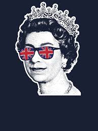 Queen's Platinum Jubilee. Queen Head & Union Jack Sunglasses." Kids T-Shirt  for Sale by HalfCat
