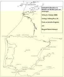 Dartmouth To Barcelona Via Gibraltar 2000 Franks Weather