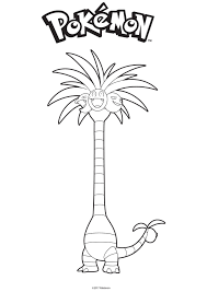 Coloriage Noadkoko D Alola Coloriage Pokemon Coloriages Dessins Animes