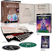 Lester green (born june 2, 1968), better known by his stage name beetlejuice, is an american entertainer, actor, and member of the the howard stern show's wack pack. Beetlejuice Hmv Exclusive Cine Edition 4k Ultra Hd Blu Ray Free Shipping Over 20 Hmv Store