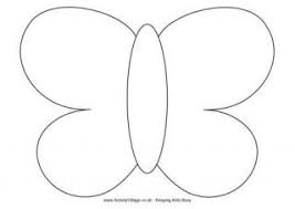 Blank Butterfly Template Coloring Pages For Kids And For Adults Coloring Home Feel free to print and color from the best 39+ blank butterfly coloring pages at getcolorings.com.