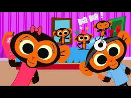 bes kucuk maymun five little monkeys sobe cocuk tv cocuk sarkilari youtube mickey mouse disney characters mickey