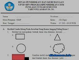 Berdasarkan kalender akademik, sebentar lagi semester 1 akan berakhir. Soal Pts Sbdp Kelas 3 Semester 1 K13 Tahun 2019 2020 Dikdasmen Info