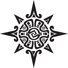 Black And White Rocket League Logo Pics For 3 Stars And A Sun Vector Mayan Tattoos Sun Tattoo Designs Sun Tattoo Tribal