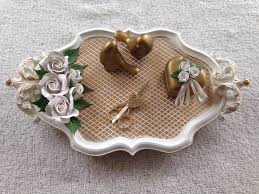 Sari Renkli Cicekli Nisan Tepsisi Kaliteli Nisan Tepsileri Nisan Tepsi Modelleri Nisan Tepsi Sarisin Renkli