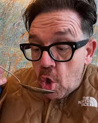 Just 'avin some soup. Whatevs… (Lentil.) delicious.