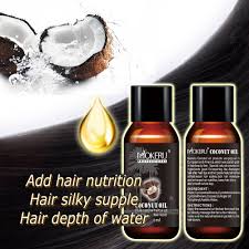 Are you using coconut oil for hair treatments? Mokeru 30ml Organic New Virgin Coconut Oil For Hair Repairing Damaged Hair Growth Treatment Prevent Hair Loss Products Woman Hair Scalp Treatments Aliexpress
