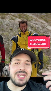 Wolverine FINALLY in the yellow suit ✓🔥 #wolverine #movienews #deadpo...