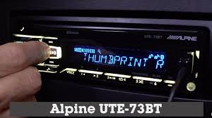 Basic speaker wiring diagram for woofers Alpine Ute 73bt Display And Controls Demo Crutchfield Video Youtube