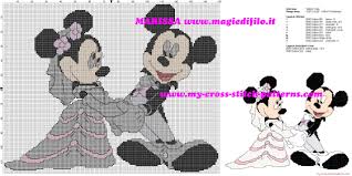 Check spelling or type a new query. Minnie And Mickey Mouse Married Free Cross Stitch Pattern Free Cross Stitch Patterns Simple Unique Alphabets Baby