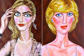Stella Vine unveils new portrait of Princess Diana