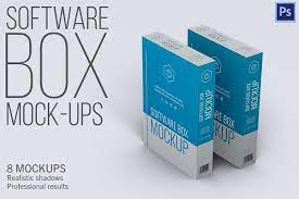 Download Software Box 8 Mockups By Illusiongraphic On Creativemarket Free Packaging Mockup Design Mockup Free Free Psd Mockups Templates