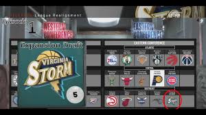 New Virginia Storm Join The Nba L Nba 2k19 Myleague Expansion L Ep1 Youtube