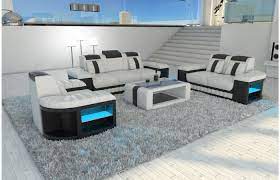 Pin Auf Design Sofagarnitur Bellagio 3 2 1 Led