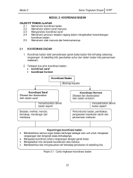 Maka bersyukurlah dgn apa yg ada. 2 Koordinasi Badan