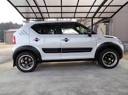 スズキ イグニス イグニス 海外オプションのドアモール取り付け イグニス マルチスズキ スズキ