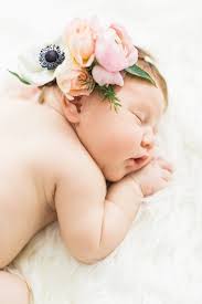15 diy baby photoshoot backdrops. Flower Crown Newborn Photo Shoot Popsugar Family
