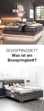 Ein Boxspringbett Zeichnet Sich Durch Seinen Dreischichtigen Aufbau Aus Federbox Matratze Und Topper Was E Schlafzimmer Einrichten Boxspringbett Bett Modern