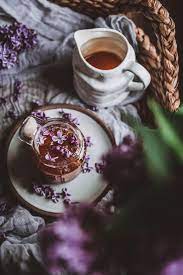 Lilac Honey Infusion Ephemeral Flower Essence Chews Local Recipe Beautiful Food Photography Coffee Photography Dessert Photography