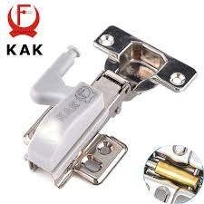Some cabinet door hinges are spring loaded, while others are inset into the door. Kak Stainless Steel Hydraulic Hinge With Copper Damper Buffer Cabinet Cupboard Kitchen Door Hinges With 0 25w Led Sensor Light Hinge Windows Hinge Acerhinge Lowes Aliexpress
