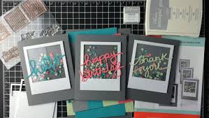 You can watch me create a shaker card on last night's del & artie live, here. How To Make Shaker Cards Ink It Up With Jessica Card Making Ideas Stamping Techniques