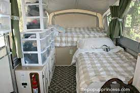 Pop up tent trailer rentals are lightweight and easy to manage. How We Organize Our Pop Up Camper The Pop Up Princess
