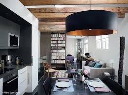 Cuisine Ouverte Sur Salon Loft Decoration Maison Interieur Maison Idees De Design D Interieur