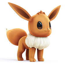 Pokemon Eevee 3d Model Pokemon Eevee Eevee Pokemon