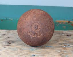 We have competition shot puts which are made from cast iron and machined to strict specifications to obtain a high quality finish. Vintage Shot Put Ball 8 Pounds Bfco Cast Iron Ball Bell Foundry Company Los Angeles California Made In Usa Shot Put It Cast Vintage