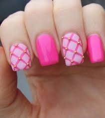 Also, this design had a full pink base on the small finger with glitter. 30 Cute Pink Nail Art Design Tutorials With Pictures