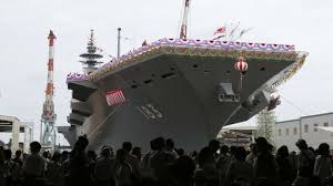 Hadapi Militer China Dan Rusia Jepang Bangun Kapal Induk Baru Kapal Induk Jet Tempur Angkatan Laut