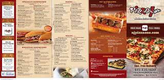 Pizza One Sparta Menu In Sparta New Jersey Usa