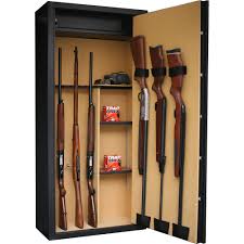 Infac 14 Armes Avec Lunette Serrure Electronique Coffre Etageres Chasse Ducatillon