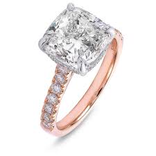 For those who seek excellent quality and exceptional value in fine jewelry. 5 61 Carat Cushion Cut Solitaire Diamond Engagement Ring In Platinum Shimansky