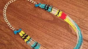 how to make a native american necklace