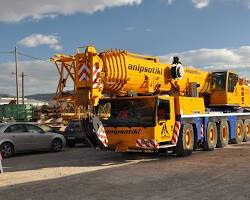 Mobile crane的圖片