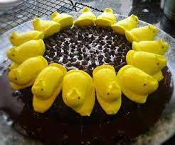 Peeps Sunflower Cake Josh Pan Sunflower Cakes Food Cake